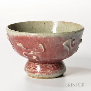 Kawai Kanjiro (1908-1989) Footed Bowl