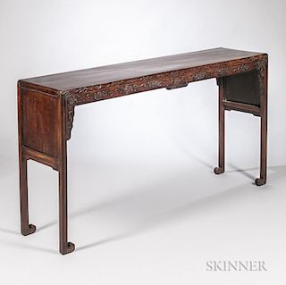 Hardwood Corner-leg Table