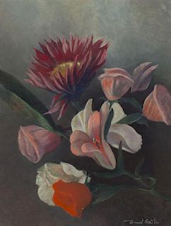 Manuel Acosta (1921-1989), "Flores de Papel"