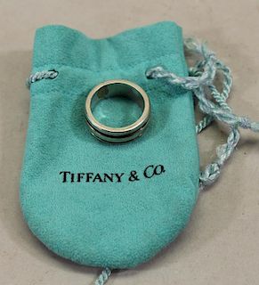 Sterling Tiffany & Co Men's Atlas Ring