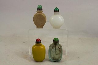 (4) Chinese Snuff Bottles