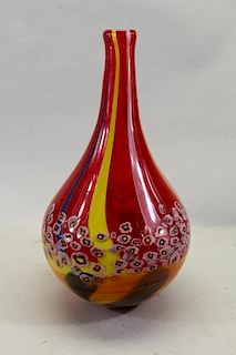 Vintage Murano Style Vase