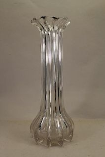 Large Vintage Glass Vase