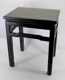 Antique Chinese Wooden End Table