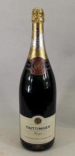 Large Display Bottle of Taittinger Champagne