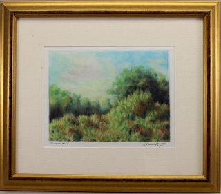 "Summerfall" Signed 2011 Lithograph