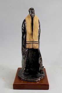 Howard Garnitz, Terracotta Sculpture of Judaic Man