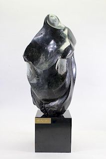 Shirley Shire, Figural Carved Stone Sculpture