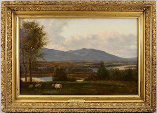Attr. Frederick Rondel (1826-1892) Hudson River