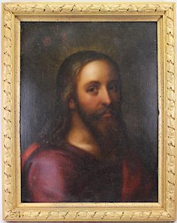 17th C. Portrait of Jesus, Ex Christie's