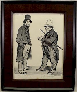 Honore Daumier (1808 - 1879)