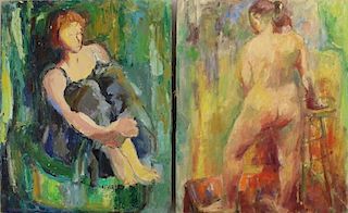 (5) Yolanda Fusco (1920 - 2009) Paintings