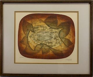 Jeremy Gentilli (French, 20th C.), Signed Etching