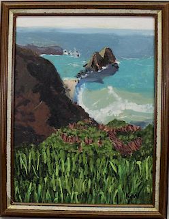Kate Weaver, Coastal California Painting