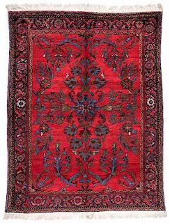 Antique Lilihan Rug, Persia: 5' x 6'8''