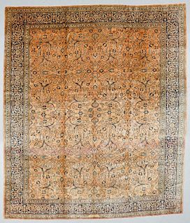 Antique Mishan Malayer Rug, Persia: 11'9'' x 13'8''