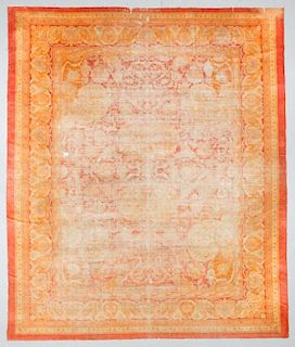 19th C. Amritsar Rug, India: 12'5'' x 14'9''