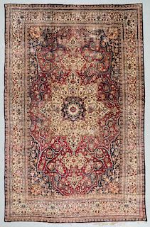 Antique Meshed Rug, Persia: 9'4'' x 14'8''