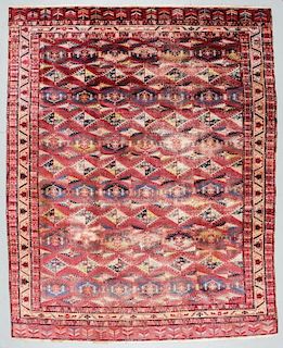 Antique Central Asian Rug: 9'9'' x 12'3''