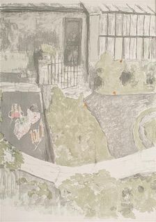 Edouard Vuillard, (French, 1868-1940), Le jardin devant latelier, 1901