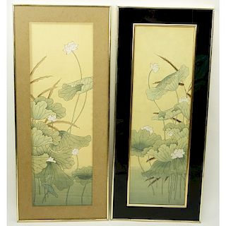 Pair Of Decorative Framed Prints "