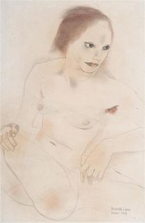Mariette Lydis, (French 1890-1970), Nude, 1929