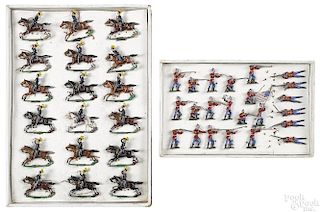 Heyde painted American cavalry #88/18 toy soldiers