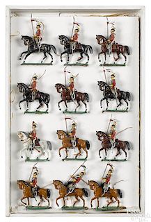 Heyde lead English Lancers #102 toy soldiers