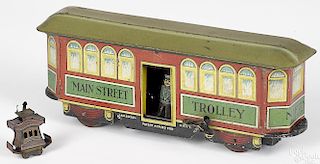 Nifty Main Street Trolley & Toonerville Penny Toy