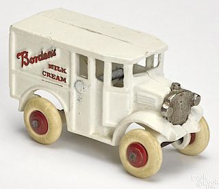 Reproduction of the Hubley cast delivery truck