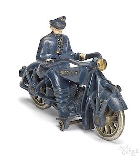 Champion cast iron police motorcycle