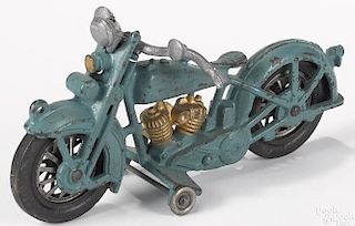 Hubley cast iron motorcycle