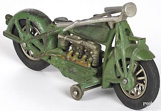 Hubley cast iron Indian four cylinder motorcycle