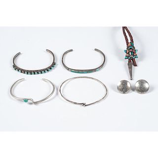 Dainty Zuni and Southwestern Silver Jewelry