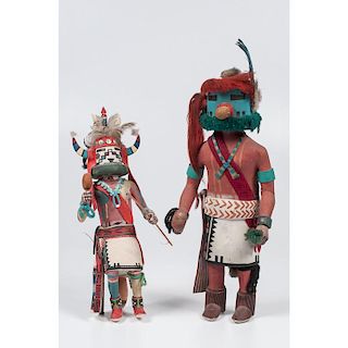 Hopi Supai and Tasap Katsinas, From the Collection of Ronald Bainbridge, MI