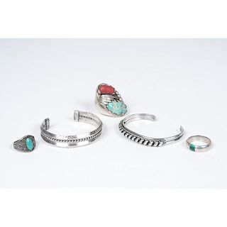 Southwestern Silver Bracelets AND Rings