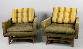Pair Adrian Pearsall Lounge Chairs