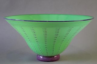 Bruce Pizzichillo - Dari Gordon Art Glass Bowl