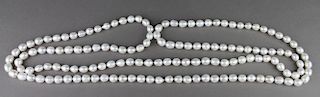 77 Inch Strand of 13-15MM Pearls