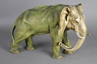 Amphora, Austria, Porcelain Elephant, Attribution