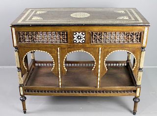 Middle Eastern Syrian Side Table
