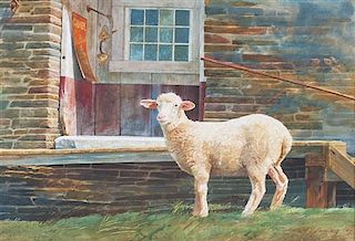 Richard Yaco, (20th century), White Lamb, 1987