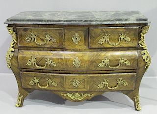 Continental Marble Top Chest