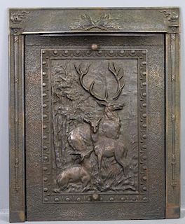 Cast Iron Fireplace Cover