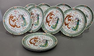 Chinese Famille Rose Plates
