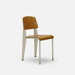 Jean Prouve, 'Semi-Metal' chair, No. 305