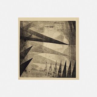 Harry Bertoia, Untitled (Monoprint) from the Synchromy series