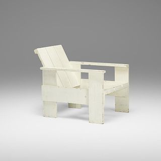 Gerrit Rietveld, Early Crate chair
