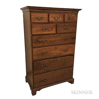 Chippendale Cherry Tall Chest