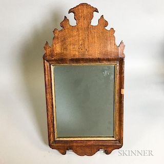 Queen Anne Walnut Mirror